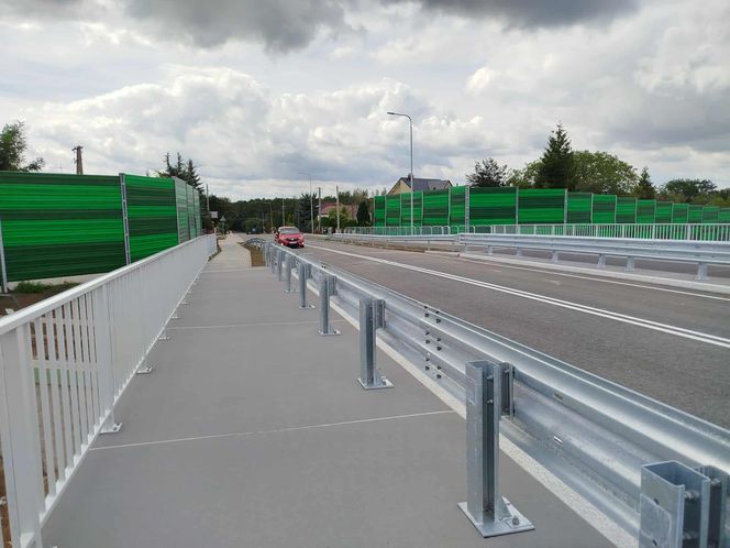 Nowy wiadukt na A2 w ciągu ul. Domanickiej w Siedlcach jest już otwarty i przejezdny