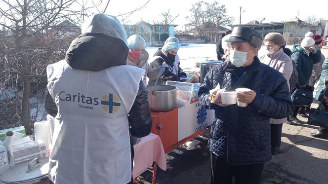Caritas pomaga uchodźcom z Ukrainy