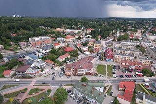 Ropczyce z lotu ptaka