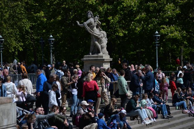 Piknik Europejski w Łazienkach Królewskich (1 maja)