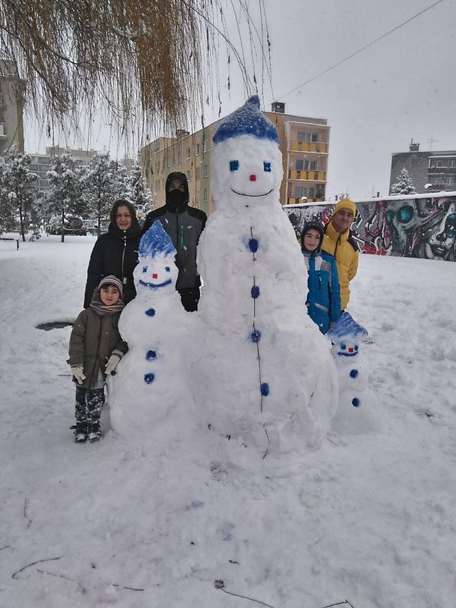 Śnieżne bałwanki na Podkarpaciu: Zobacz prace naszych Czytelników