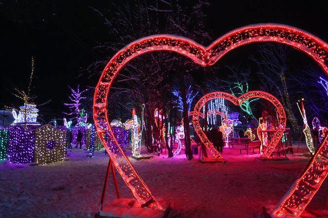 Park Miliona Świateł 2024 w Zakopanem