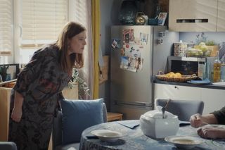 M jak miłość odc. 1869. Haneczka (Elżbieta Firek), stryj Jędrzej Gutowski (Piotr Majerczyk)