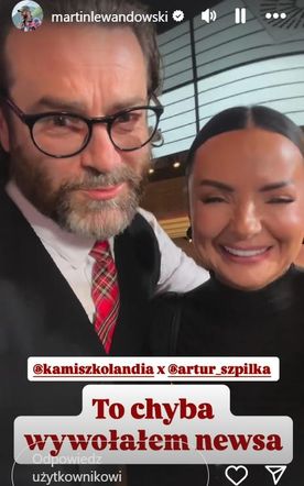 Martin Lewandowski z narzeczoną Artura Szpilki