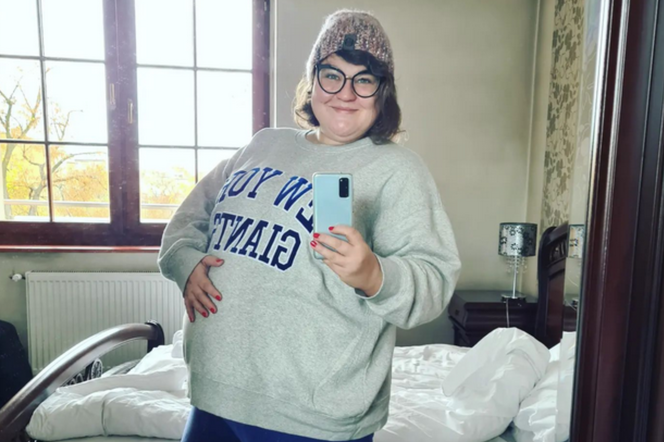 Dominika Gwit otwarcie o ciąży w wydaniu plus size. Fanki pytają, ile przytyła i czy stosuję dietę