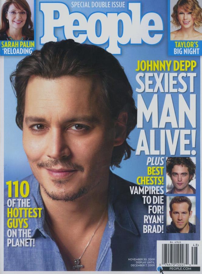 Johnny Depp w 2009 roku