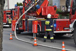Pożar w domu przy ulicy 1 Maja w Skarżysku-Kamiennej