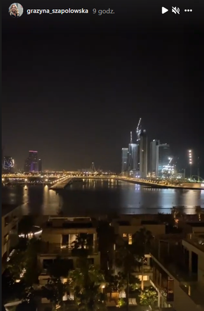 Grażyna Szapołowska buja się w Dubaju