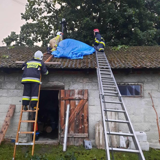 Gwałtowne burze przeszły nad woj. śląskim