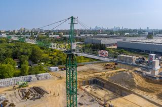 Plac budowy zajezdni Annopol