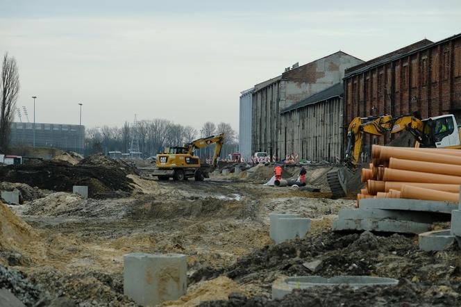 Tak wyglądają prace przy budowie przedłużenia ul. Lubelskiego Lipca '80. Mamy zdjęcia [GALERIA]