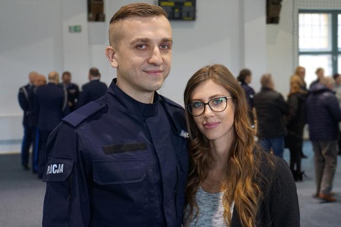 Nowi policjanci na Warmii i Mazurach. Ślubowanie złożyło 34 funkcjonariuszy [ZDJĘCIA]
