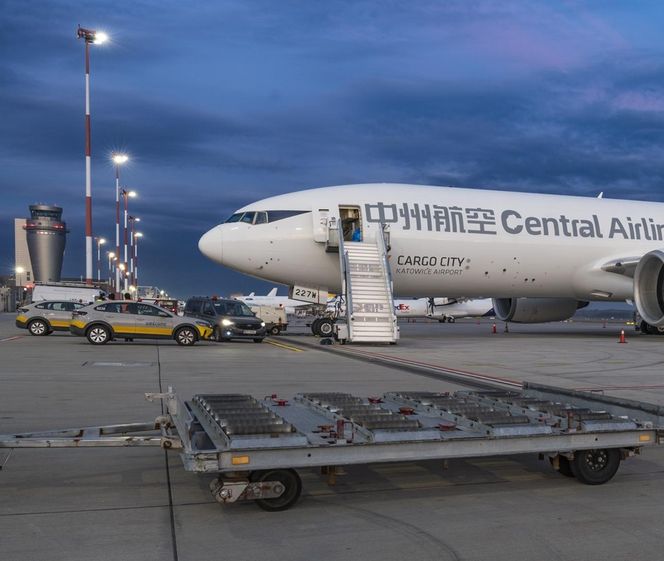 nowe połączenie czarterowe all-cargo pomiędzy chińskim miastem Chengdu a Katowice Airport
