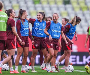 Marta Nawrocka na zgrupowaniu piłkarskiej reprezentacji kobiet