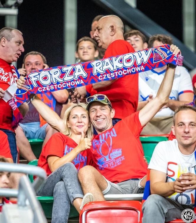 Raków Częstochowa - FC Kopenhaga Zdjęcia kibiców
