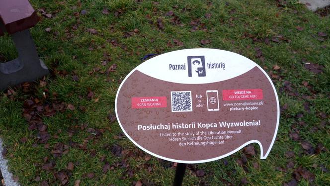 Kopiec Wyzwolenia w Piekarach Śląskich został "podłączony" do smartfona 