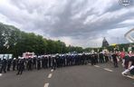 Przed meczem Polska-Mołdawia na Stadionie Śląskim miało dojść do bijatyki. Wkroczyła policja