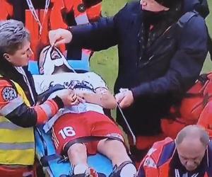 Podali informacje w sprawie Daniego Ramireza. Piłkarz ŁKS padł na boisko, są wieści na temat stanu zdrowia
