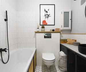 Mieszkanie 45 m² po wielkiej metamorfozie – łazienka (1)