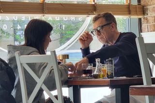 Maciej Orłoś i Paulina Koziejowska zjedli pizze, a potem poszli na rehabilitację