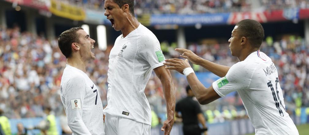 MŚ Rosja 2018. Ćwierćfinał: Urugwaj-Francja: Raphael Varane