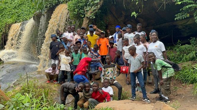 Łukasz Lis w Afryce