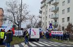 Protest pracowników wodociągowych w Poznaniu