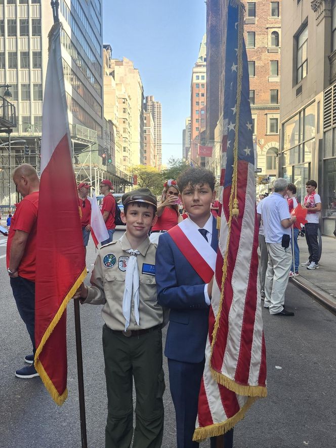 Młode pokolenie na 88. Paradzie Pułaskiego