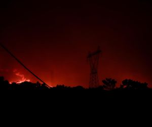 Groźny pożar na Krecie