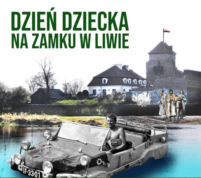 Na Dzień Dziecka wieczorne kino plenerowe na Zamku w Liwie