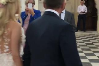 Kasia Dziurska na ślubie Antka Smykiewicza