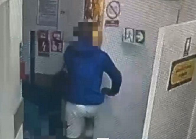 16-latek skatował ochroniarza za butelkę alkoholu! Szokujące nagranie