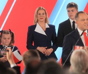 Tak córeczka Nawrockiego skradła show tacie! 