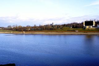 Napełnianie jeziora Malta wodą