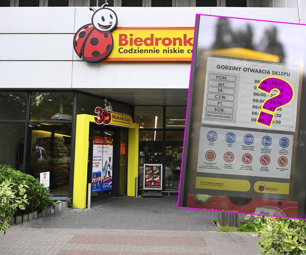 Biedronka otwarta dłużej w niedzielę 31 sierpnia. Rabatogodziny na zakupy