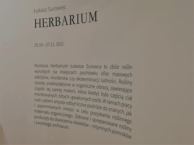 HERBARIUM Łukasza Surowca