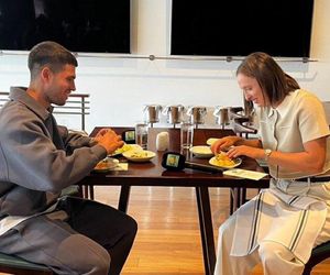 Iga Świątek i Carlos Alcaraz na lunchu w Indian Wells