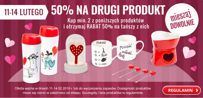 promocja walentynkowa w Biedronce 