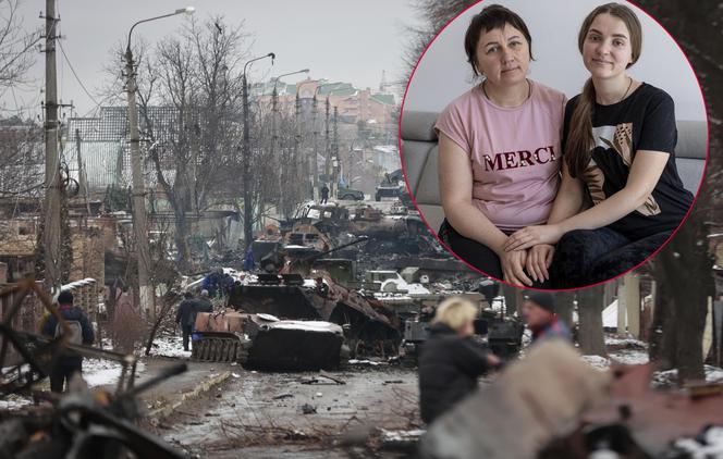 Piękna Wiktoria uciekała z mamą z bombardowanego Kijowa