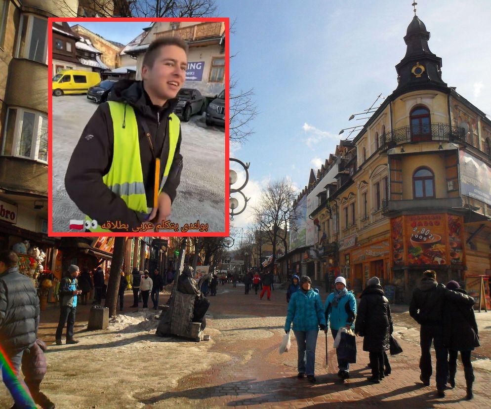 Parkingowy zachwycił w Zakopanem! Młody Polak zaskoczył Arabów świetną znajomością j. arabskiego [WIDEO]