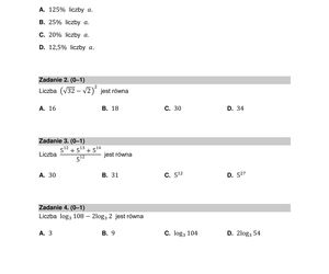 Matura 2025 - matematyka