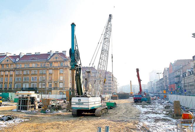 Mróz zatrzymał metro