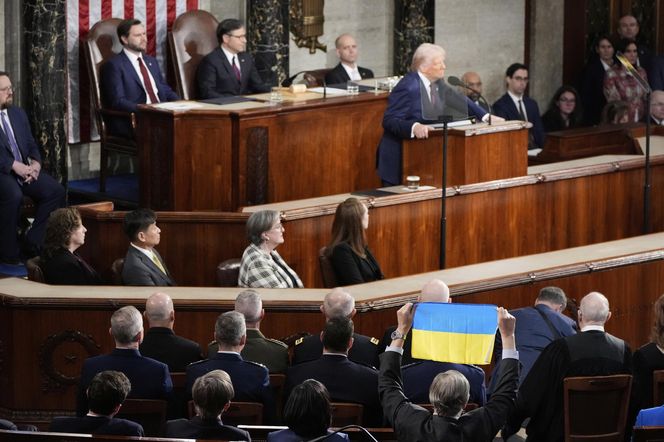 Przemówienie Trumpa w Kongresie! "Mocny sygnał z Rosji"