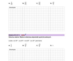 Matura poprawkowa  MATEMATYKA 2025- FORMUŁA 2023