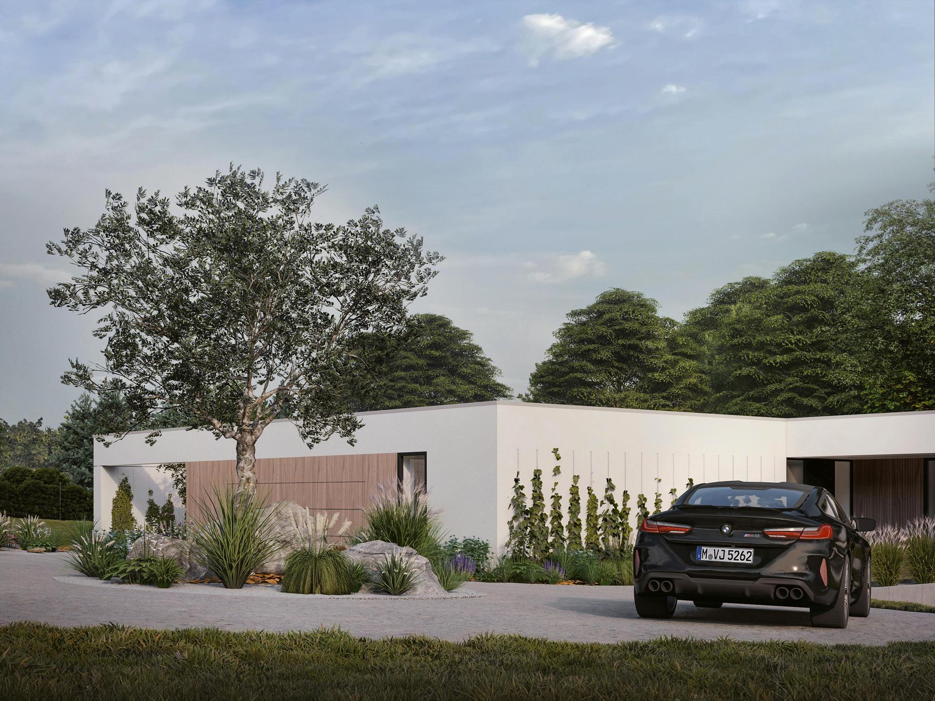 Dom horyzontalny AMJ Studio