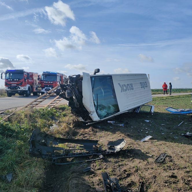 Śmiertelny wypadek pod Brzezinami