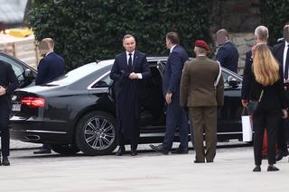 Prezydent Duda i Marta Kaczyńska oddali hołd parze prezydenckiej na Wawelu