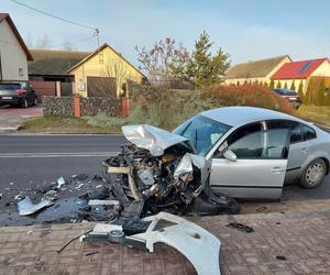 PILNE: Wypadek w Ambrożowie! Zderzyły się trzy auta, ruch odbywa się wahadłowo