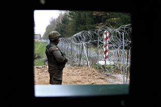 Żołnierze z Braniewa wspierają Straż Graniczną na granicy państwa