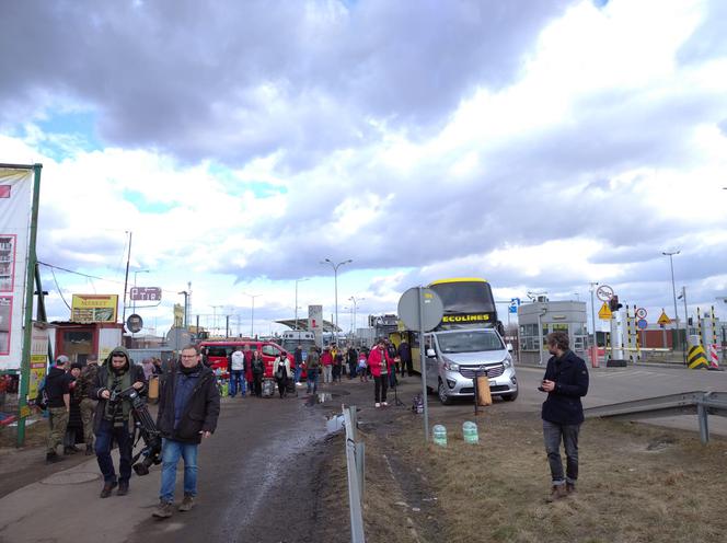   Sytuacja na przejściach granicznych z Ukrainą nadal jest trudna